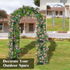 Garden Arch Metal Frame Decoration Trellis Stand Vines Climbing Plants Archway