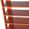 7 Tiers L123S Large Shoe Storage Cabinet Wooden Boot Stand Racks Storage Stand