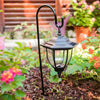 2PCS Solar LED Shepherd Style Hanging Garden Lantern Coach Outdoor Lamp Lights