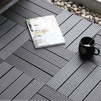 Garden Balcony Interlocking Decking Tile 1m² Indoor Outdoor Nonslip Flooring Mat