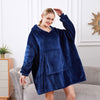 Hoodie Blanket Reversible Oversized Ultra Plush Sherpa Giant Hooded Sweatshirt