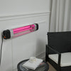 Wall Mounted Electric Patio Heater 2000W Infrared Quartz Warmer Indoor & Outdoor