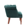Chesterfield Vintage Armchair Green Club Scroll Arm Chair Lounge Sofa Fireside