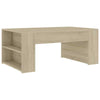 Wooden Coffee Tea Table Modern W/Side Shelf Storage Living Room Home Furniture