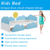 3FT Kids Toddler Bed Single Bed Storage Bed Frame Daybed with 2 Drawers BT