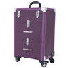 Purple Drawers Makeup Trolley Suitcase Cosmetic Vanity Nail Storage Organizer