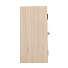 Rustic Style Egg Holder Cabinet Cupboard Wooden 2 Tier 12 Eggs Rack Storage Box
