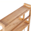 Bamboo Kitchen Shelf Organizer Countertop Rack Holder Bread Board Knife Storage