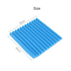 48pcs Blue&Black Studuio Soundproofing Acoustic Wedge Foam Tiles Wall Panels UK