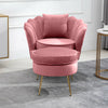 Oyster Velvet Accent Armchair Sofa Chair Footstool Available Lounge Living Room