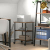 Mobile Printer Stand 3-Tier Printer Cart Height Adjustable Machine Cart