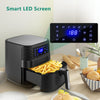 Air Fryer 5.5L Healthy Digital Frying Cooker Low Fat Oil Free Kitchen Oven 1700W