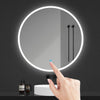 Illuminated Bathroom Mirror with LED Lights Demister Touch Sensor Wall Mounted