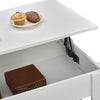 High Gloss Coffee Table With Storage Lift Top Up Wooden Living Room Furniture UK