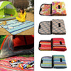 Outdoor Picnic Blanket Rug Waterproof Backing Camping Festival Mat 150*200CM UK