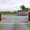 Galvanised Metal Field Farm Equestrian Entrance Security Gate Fence Cross Bar UK