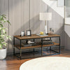 2-Tier Console Table Side End Table Coffee Table Entryway Hallway Furniture