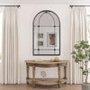 Large Window Wall Garden Mirror Ornament Indoor/Outdoor Arch Frame Mirrors Decor