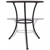 3 Piece Bistro Set Ceramic Tile Home Garden Table And Chairs Patio Furniture