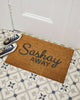 Astley Heavy Duty Printed Coir Doormat with PVC Backing 40 x 60cm Non Slip Mats