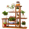 6 Tier Plant Stand Corner Dispaly Shelf Ladder Planter Flower Pots Garden Rack