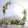Wedding Circle Arch Backdrop Round Metal Cake Holder Stand Flower Balloons Rack