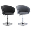 1 x PU Faux Leather Salon Chair Bar Stool Swivel Rotating Adjustable Height Sofa