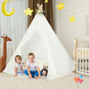 Lace Teepee Tent Sheer Lace Tipi Canopy Colorful Light Strings Indoor Outdoor