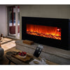 50 Inch Wall Mounted Electric Fireplace Led Screen Flame Fire Heater With Remote