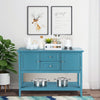 Console Table Modern Entryway Accent Table Narrow Hall Sofa Side Table 2 Drawers
