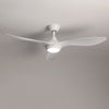 52'' Ceiling Fan with 3 Color Light and Remote Control 3 Blades Fan Ceiling Lamp