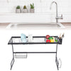New Over Sink Kitchen Shelf Organiser Dish Drainer Drying Rack Utensils Holder