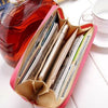 Women Ladies Leather Wallet Long Zip Purse Card Phone Holder Clutch Handbag