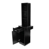 Barber Station Cabinet Wooden Hair Styling Storage Beauty Salon Spa Equipment UK