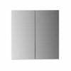 Bathroom Mirror Cabinet Double Door with Shelf Wall Storage Cabinet with Mirror