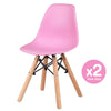 2 Pink Kid Chairs Child Room Kitchen Furniture Play Classroom Nursery Home Gift