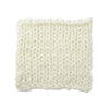 Large Soft Chunky Knit IvoryWhite Thick Blanket Handwoven Throw Sofa Bed Blanket