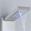 Shower Panel Column Tower Waterfall Rain Massage Body Jet Stainless Steel System