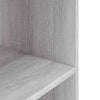 Aquarium Stand Fish Tank Cabinet Stand Grey Sonoma Engineered Wood