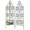2PCS Large Garden Trellis Potter Wall Trellis Plant Climbing Rose Vine Vegetable