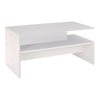 Large White Wood Side Table Living Room Console Sofa Coffee Table Furniture Home