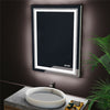 35x27" LED Bathroom Mirror Vanity Mirror Memory Touch Button Waterproof Mirror