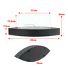 Bio Ethanol Burner Tabletop Black/Sliver Fireplace Glass Burner Fire Bioethanol