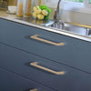 Simple Minimalist Gold Door Pull Drawer Knob Cabinet Handle Furniture Hardware