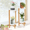 2Pcs Minimalism Corner Plant Stands Flower Holder Side Display Rack Indoor Decor