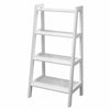 Ladder Shelf Wooden 4 Tier Storage Unit Display Standing Bathroom Shelf Book