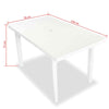 3 Sizes Outdoor Garden Table Plastic Anthracite Weather Resistant Furniture