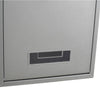 Metal Wall Mounted Mail Post Letter Box Mailbox Postbox Outdoor Outside External