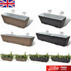 2X Outdoor Rattan Planter Set Balcony Trapezoid Planter Set 50cm 80cm CMC 0823~