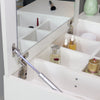 Dressing Table with Drawers, Mirror Stool Set Makeup Desk Vanity Table Bedroom